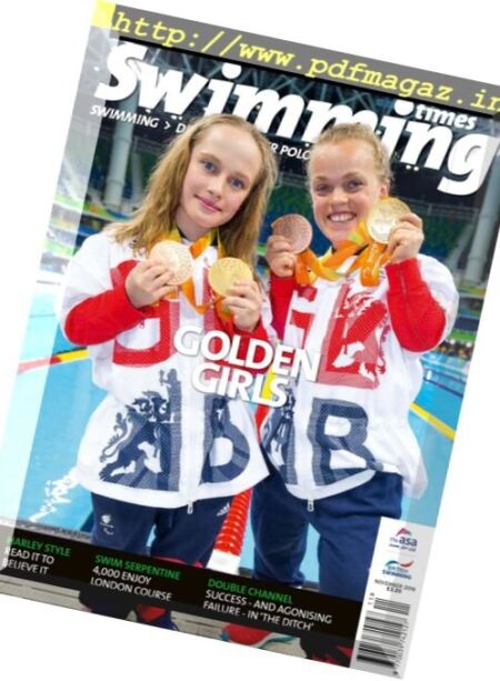 Swimming Times – November 2016 Cover