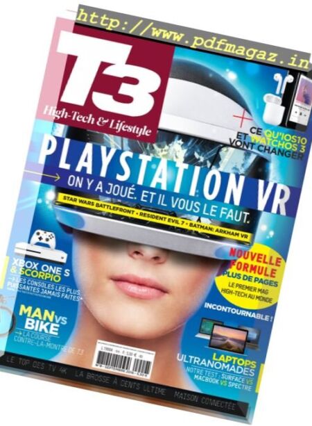 T3 Gadget – Septembre 2016 Cover