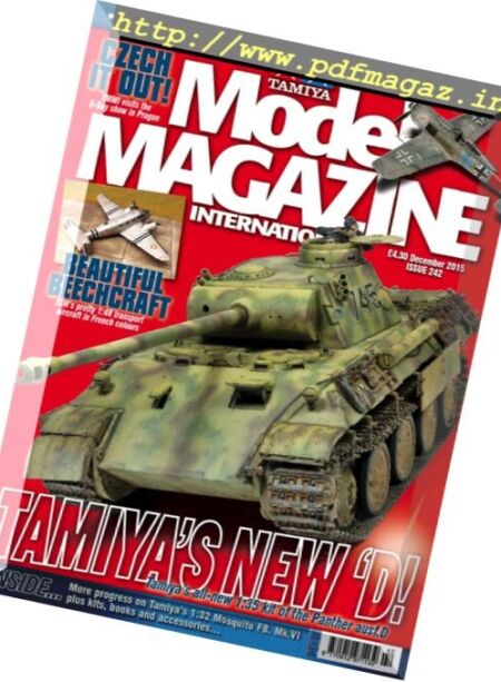 Tamiya Model Magazine – Issue 242, December 2015 Cover
