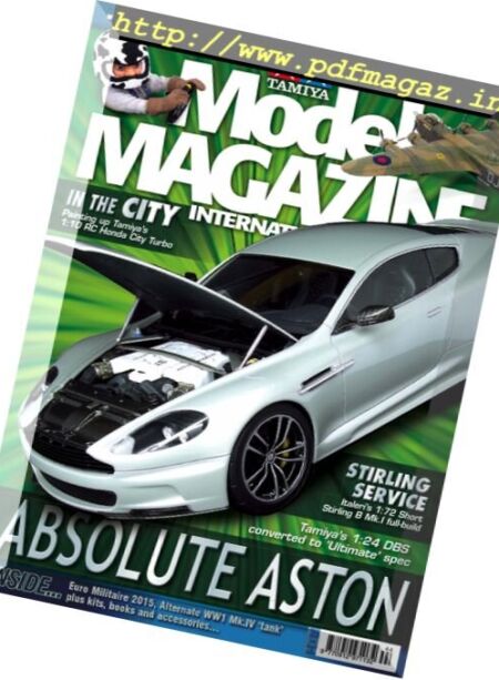 Tamiya Model Magazine – Issue 244, February 2016 Cover