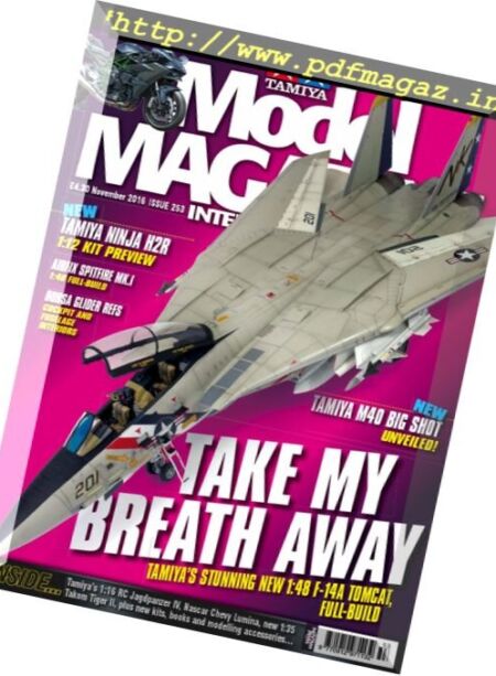 Tamiya Model Magazine – November 2016 Cover
