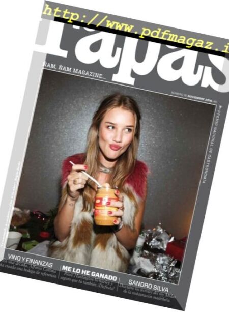 Tapas – Noviembre 2016 Cover