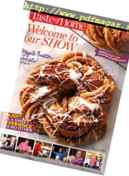 Taste of Home Cooking School – Fall 2016