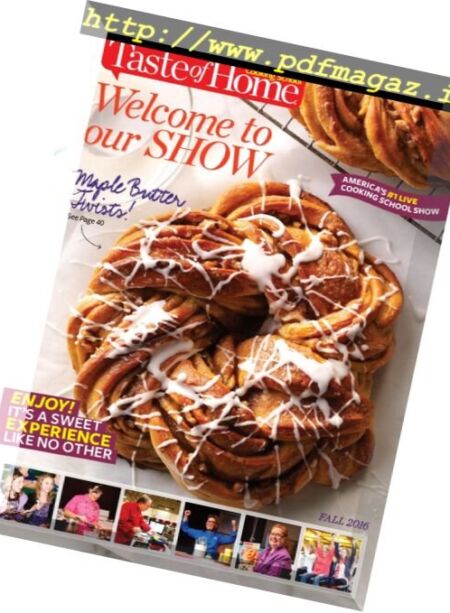Taste of Home Cooking School – Fall 2016 Cover