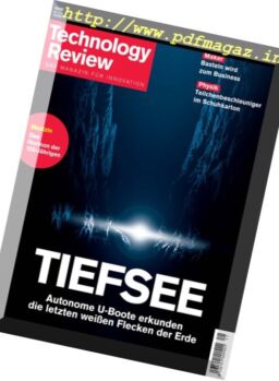 Technology Review – November 2016