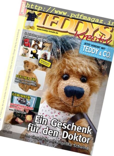 Teddys Kreativ – November-Dezember 2016 Cover
