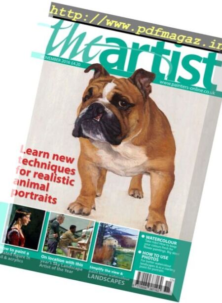 The Artist – November 2016 Cover