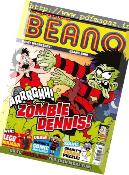 The Beano – 29 October 2016 Cover