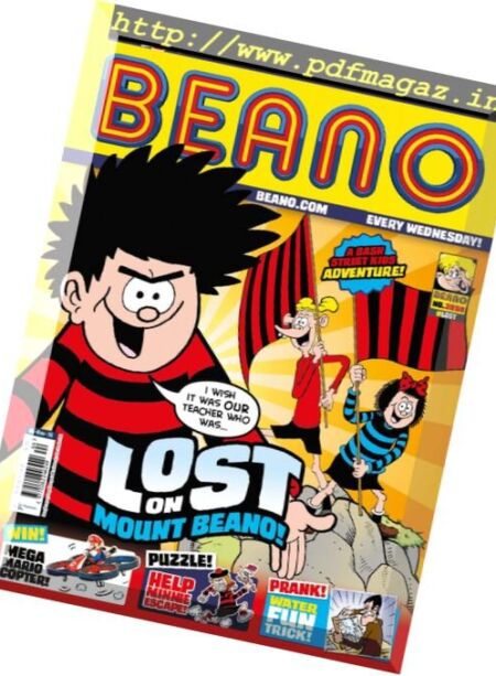 The Beano – 5 November 2016 Cover
