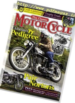 The Classic MotorCycle – November 2016