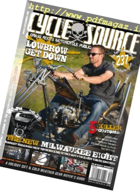 The Cycle Source Magazine – December 2016 Cover