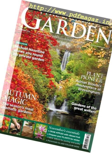 The English Garden – November 2016 Cover