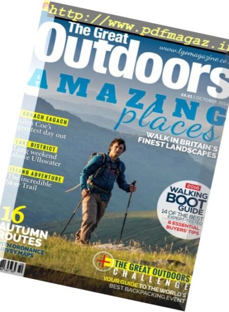 The Great Outdoors – October 2016 Cover