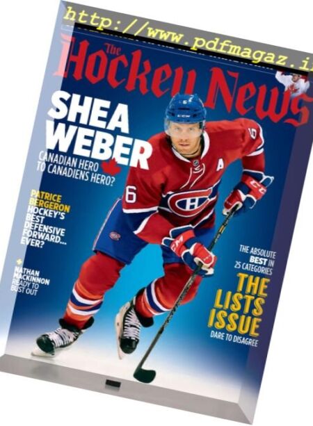 The Hockey News – 24 October 2016 Cover