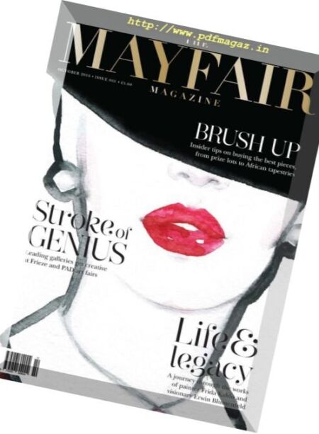 The Mayfair – October 2016 Cover