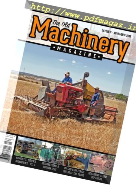 The Old Machinery – October-November 2016 Cover