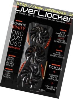 The Overclocker – Issue 39, 2016