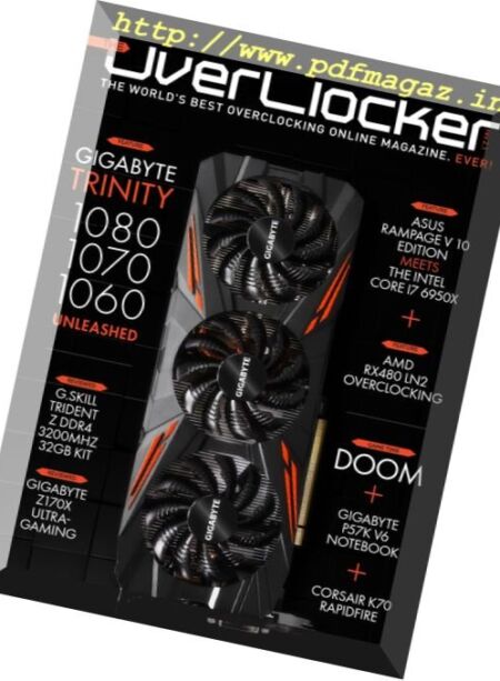 The Overclocker – Issue 39, 2016 Cover