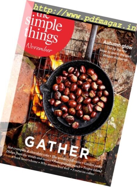 The Simple Things – November 2016 Cover