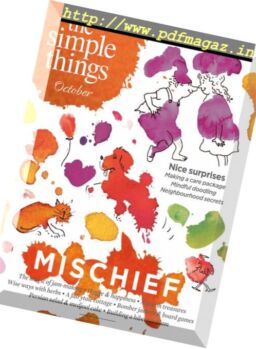 The Simple Things – October 2016