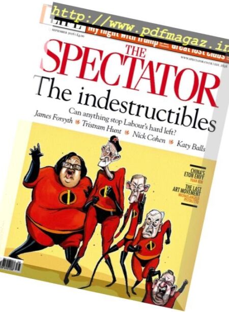 The Spectator – 24 September 2016 Cover