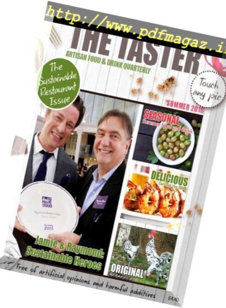 The Taster Magazine – Summer 2016 Cover