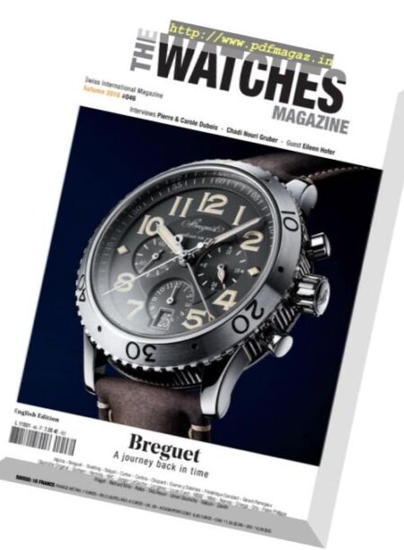 The Watches Magazine – Autumn 2016 Cover