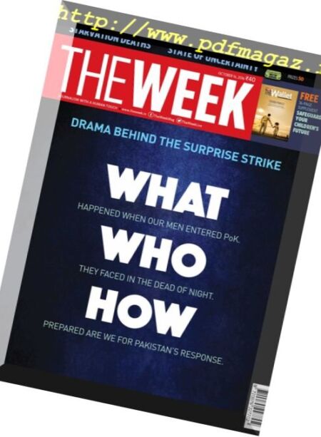 The Week India – 16 October 2016 Cover