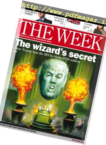 The Week USA – 14 October 2016 Cover