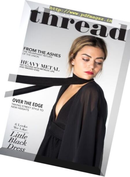 Thread Magazine – October 2016 Cover