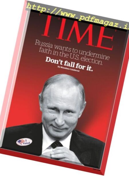 Time USA – 10 October 2016 Cover