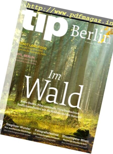 Tip Berlin – Nr.20, 2016 Cover