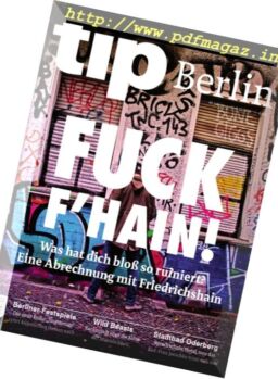 Tip Berlin – Nr.22, 2016