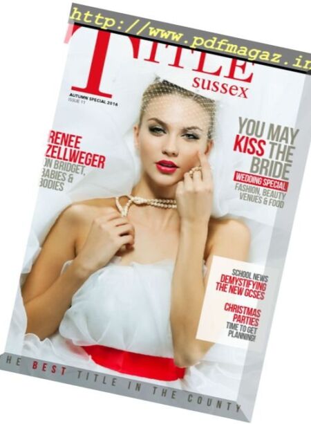 Title Sussex – Autumn Special 2016 Cover
