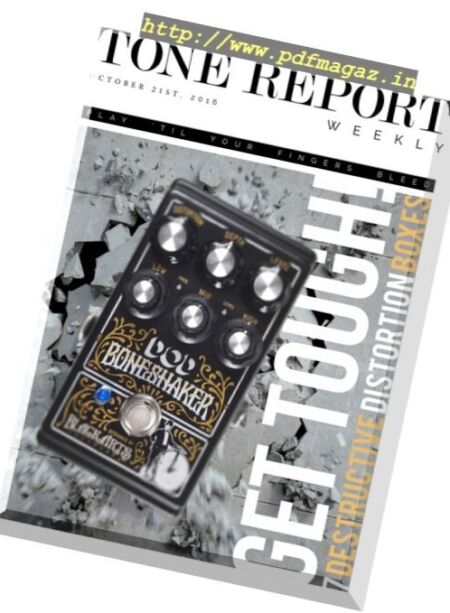 Tone Report Weekly – Issue 150, 21 October 2016 Cover