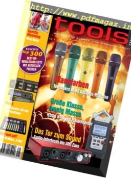 Tools 4 Music – Oktober-November 2016