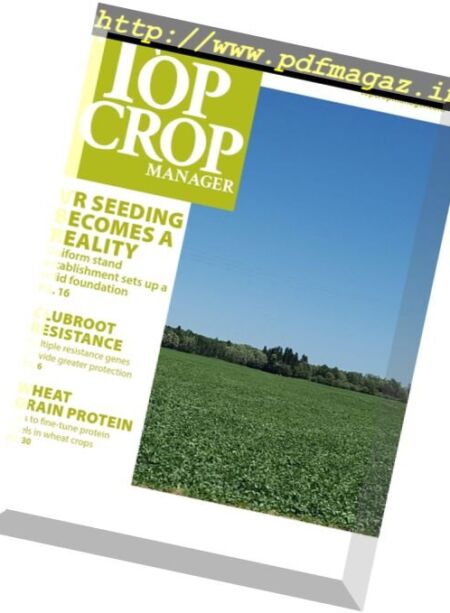 Top Crop Manager West – October 2016 Cover