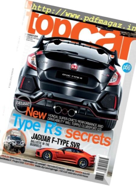 TopCar – December 2016 Cover