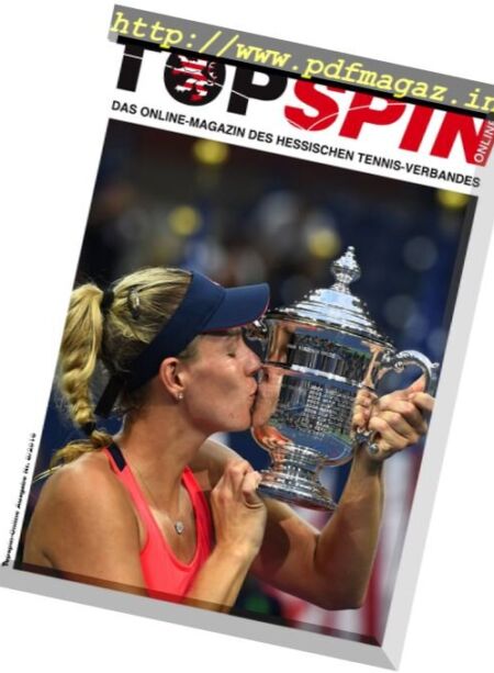 Topspin – Nr.8, 2016 Cover