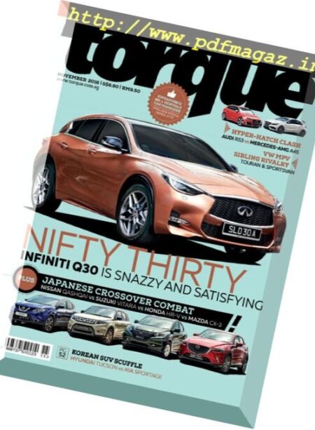 Torque – November 2016 Cover