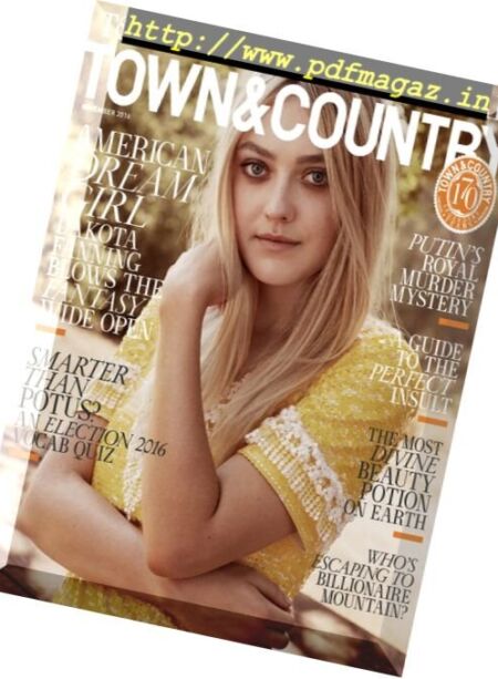 Town & Country USA – November 2016 Cover