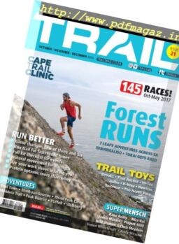 Trail South Africa – October-November-December 2016