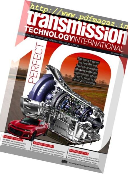 Transmission Technology International – September 2016 Cover