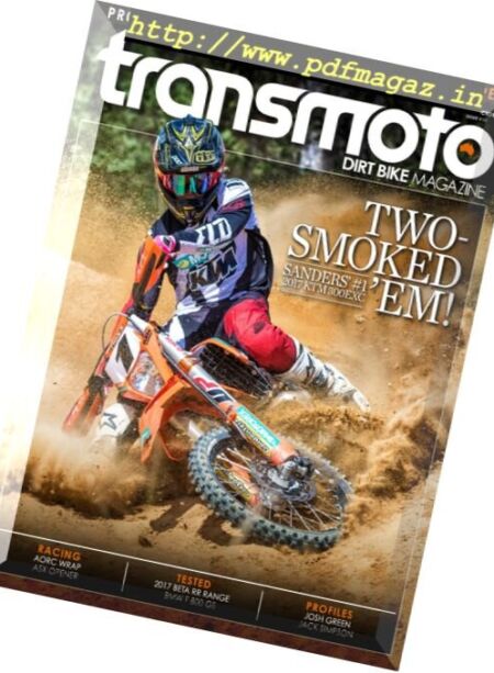 Transmoto Dirt Bike – September-October 2016 Cover