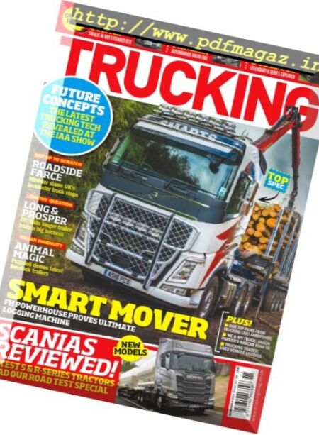 Trucking Magazine – November 2016 Cover