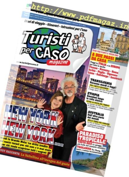 Turisti per Caso – Novembre 2016 Cover