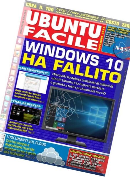 Ubuntu Facile – Novembre 2016 Cover