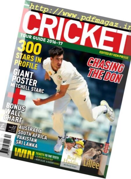 Universal’s Summer Cricket Guide – 2016 – 2017 Cover