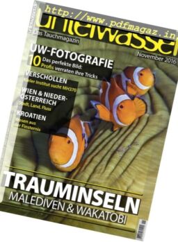 Unterwasser – November 2016