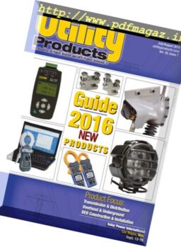 Utility Products – July-August 2016